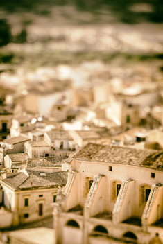 Town of Scicli in Ragusa, Sicily, Italy